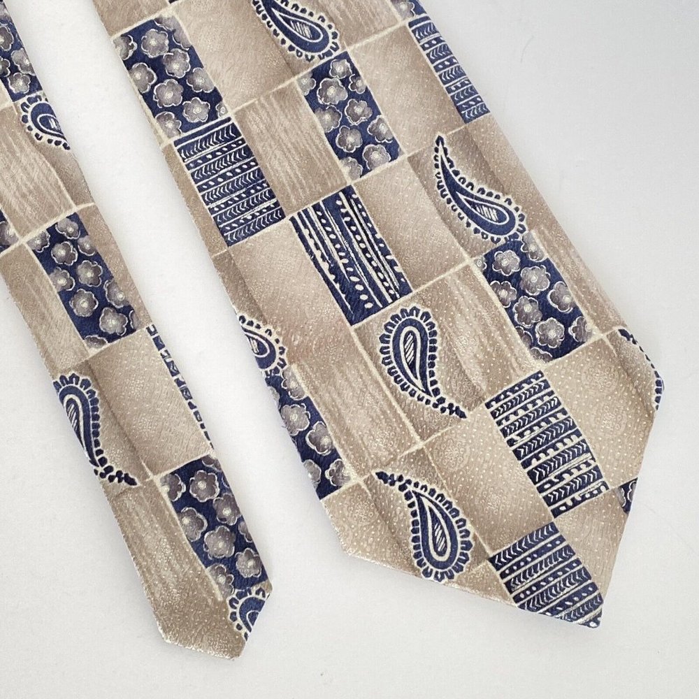 Pierre Cardin Mens Classic Designer Silk Necktie Office Work X Long 64.5in